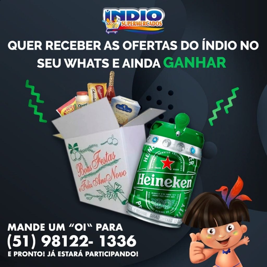 Post Redes Sociais Supermercados Índio