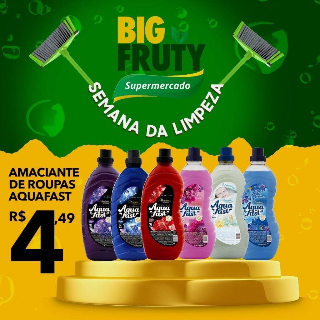 Post Redes Sociais Supermercado Big Fruty