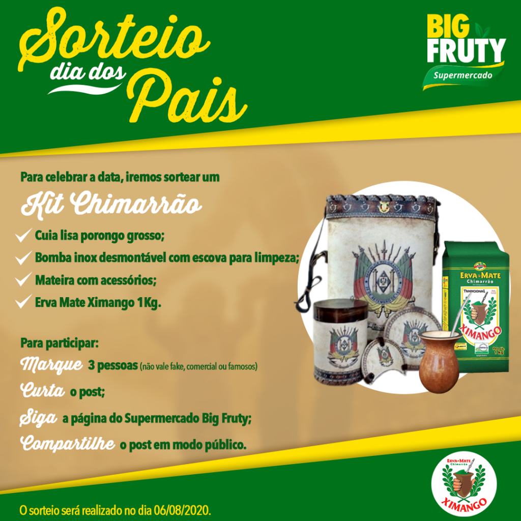 Post Redes Sociais Supermercado Big Fruty